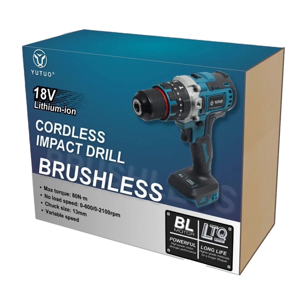 [SKU: YT-TQ-13D80] 🔩 Impact Schroevendraaier 18V met Klopfunctie – professioneel | Makita-compatible