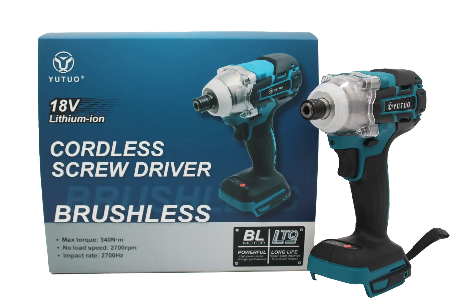 Impact Schroevendraaier 18V – 340 Nm | professioneel | Makita-compatible