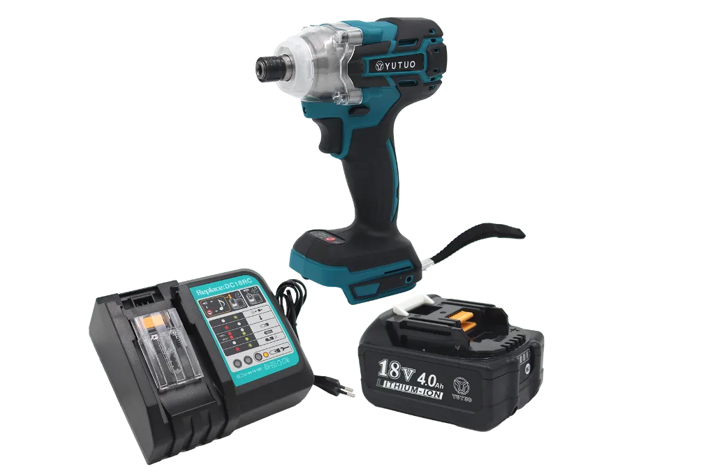 🔩 Materix set: Impact Schroevendraaier + 4Ah + lader