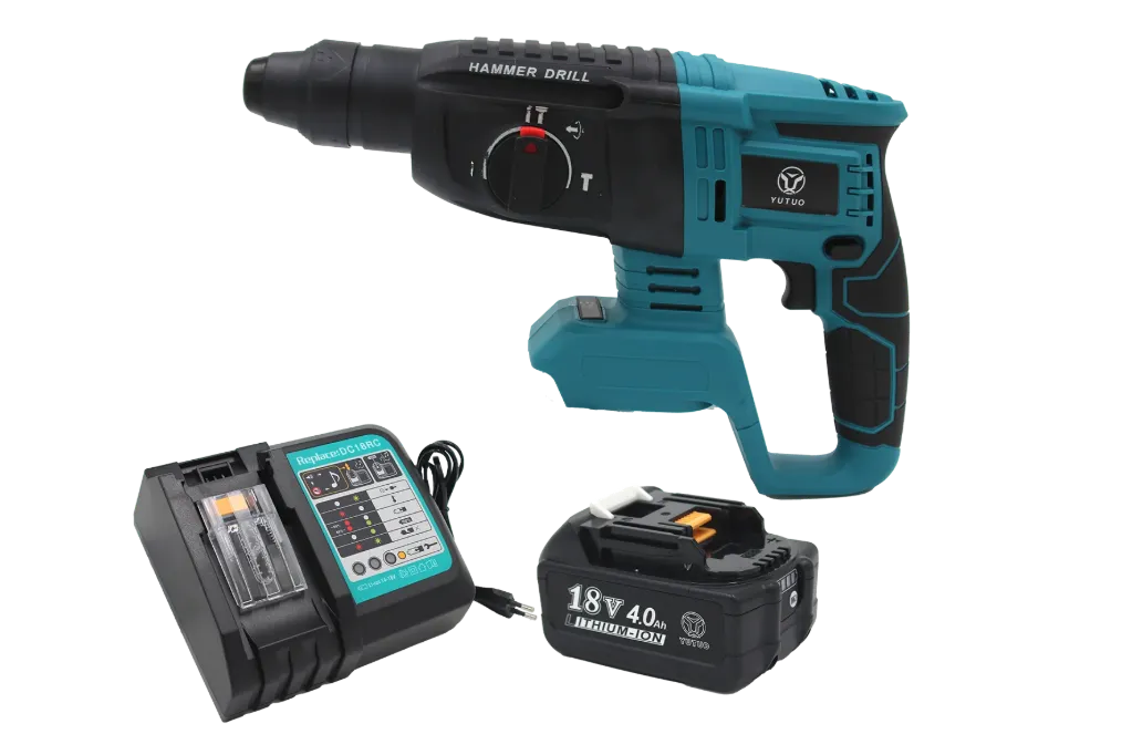 🔨 SDS-Plus Hamerboor 18V + 4Ah + lader